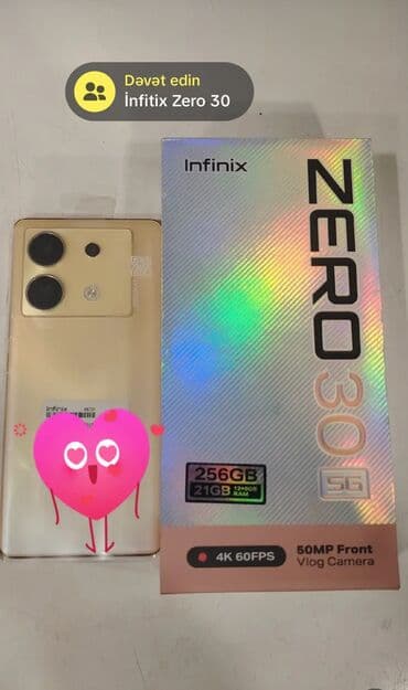 телефон флай тв: Infinix Zero 30, 256 ГБ, цвет - Желтый, Сенсорный, Face ID, С документами — 2