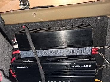 jvc kalonka: Avtomobil üçün peşəkar audio sistemi satılır – tam komplekt — 1