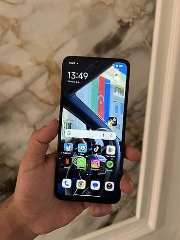 Redmi 13C, 128 GB, rəng - Qara, Barmaq izi, Face ID