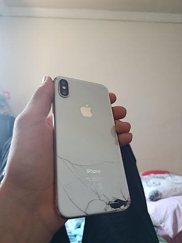 apple imac: IPhone X, Qara, Qırıq — 2