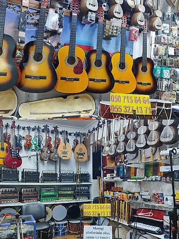 türk saz satışı: Musiqi alətlərinin alışı, satışı və təmiri Mağazada geniş çeşid: - — 2