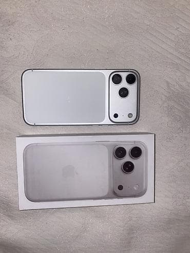dubay apple: IPhone 17 Pro Max, 1 TB, Gümüşü — 2