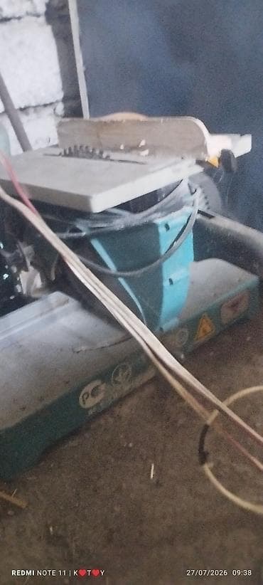 Stasionar elektrik dairəvi mişar (stolüstü tip) - Tətbiq: taxta və