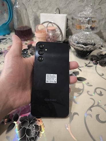samsung galaxy a 23: Samsung Galaxy A24 4G, 128 GB, rəng - Qara, Sensor, Barmaq izi, İki sim kartlı — 1