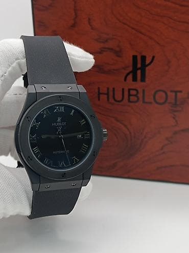 Новый, Наручные часы, Hublot, цвет - Черный