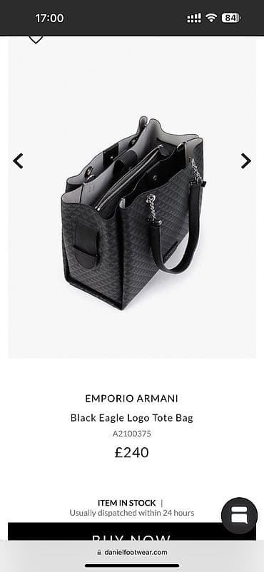qol sati: Emporio Armani çanta magazadaxili karqo ve chatdirilma ile birge 500 — 1