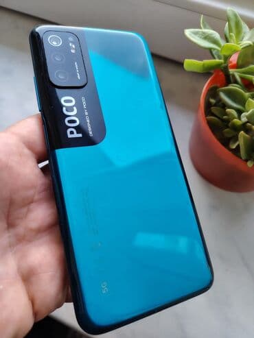 islemis telefon: Poco M3, 64 GB, rəng - Mavi, Barmaq izi — 3