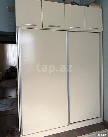 3 qapılı, Siyirməli, Bej, Digər material, Kupe, Düz dolab