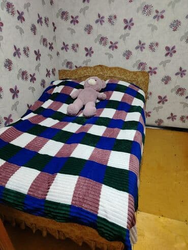 железный шкаф: Односпальная кровать, Шкаф — 3