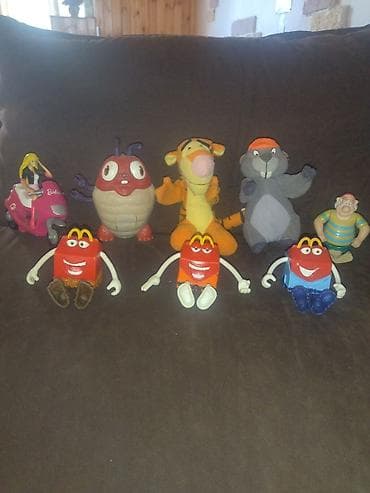 old school: Makdonalds oyuncaqları kolleksiyası, 1990-2000 – müxtəlif fiqurlar və — 1