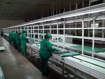 Инструменты: TV montaj xətti – konveyer sistemi 90metr Məhsul təsviri: - — 10