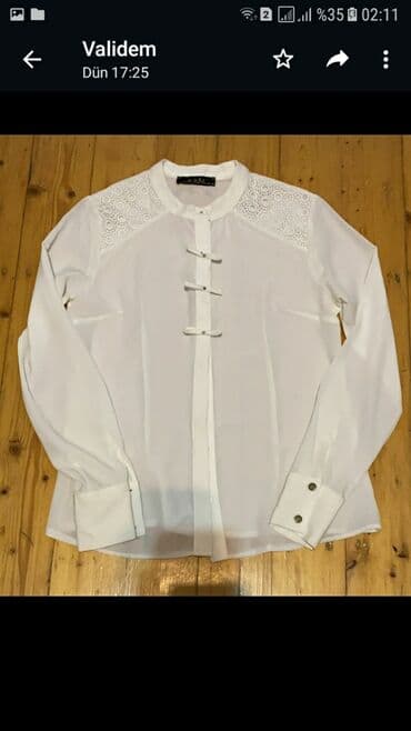 Sifon koynek. 3 defe geyinilib.Hec bir problemi yoxdu.38 razmerdi lalafo.az -da Sifon koynek. 3 defe geyinilib.Hec bir problemi yoxdu.38 razmerdi