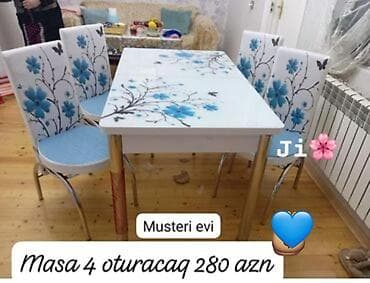 qabaq stolları: Masa desti — 1