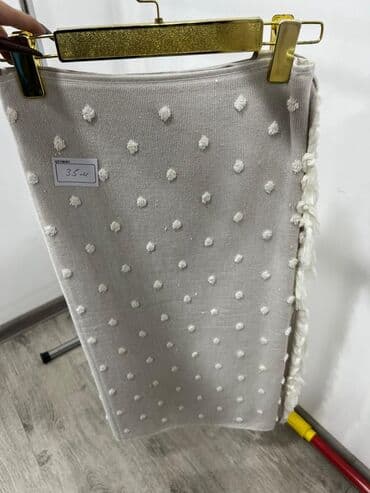 Mətbəx üçün rəng - Boz Pambıq Dəsmal — 25