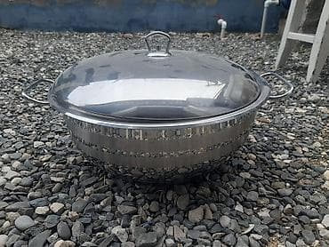 lambirin satisi: Tava, Qazan, Bişirmə üçün formalar, rəng - Gümüşü, Alüminium, SSRİ — 3