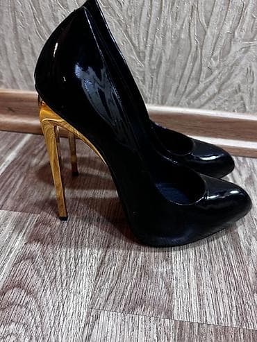 dəri ayaqqabi: Giuseppe Zanotti qadın tufliləri orjinaldir 39 razmer Daban — 2