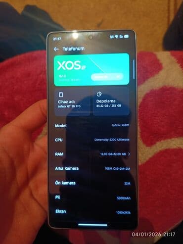 Fly: Infinix GT 20 Pro, цвет - Серебристый, Сенсорный — 8