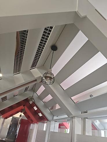 Офисная мебель на заказ: Modul tipli taxta oturacaqlı kabinlər – interyer üçün dekorativ “küçə — 7