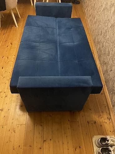 2 ci əl divan: Di̇van-kravat, Açılan, Vеlur parça — 3