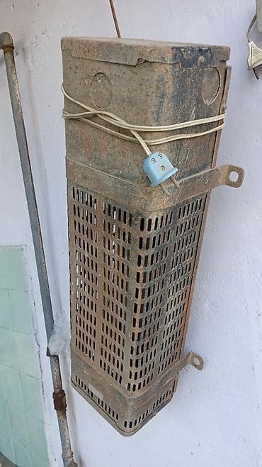 Sovet istehsalı divar tipli elektrik qızdırıcısı (metaldan), 220V - — 2