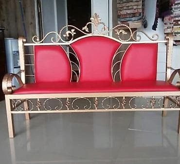 Uşaq mebeli: Metall mebel dəstləri və çarpayılar - İkimərtəbəli metal çarpayı — 4