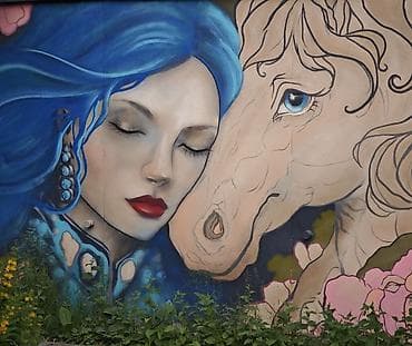 Divar rəsimlərinin çəkilməsi🎨 Qiymət rəsmə və onun ölçüsünə uyğun — 2