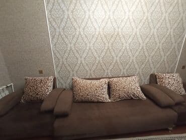 divan kreslo uzlukleri: İşlənmiş, Künc divan, 2 kreslo, Bazasız, Açılmayan — 1