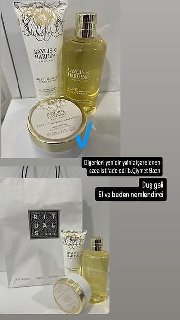 Kosmetik dəst, 3 məhsul