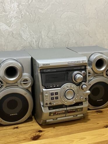 купить алису в баку: Samsung mini audio sistem – 3 hissəli Hi‑Fi mərkəz - İki ədəd güclü — 4