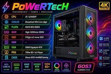 Güclü oyun və yaradıcı işlər üçün hazır stolüstü PC konfiqurasiyası