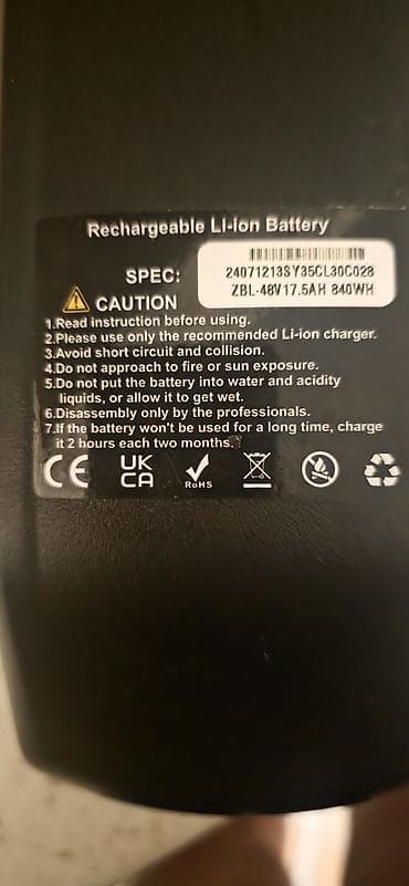 Elektrik nəqliyyatı: Elektrik velosipedi Trinx, 29", 750 < Vt — 9