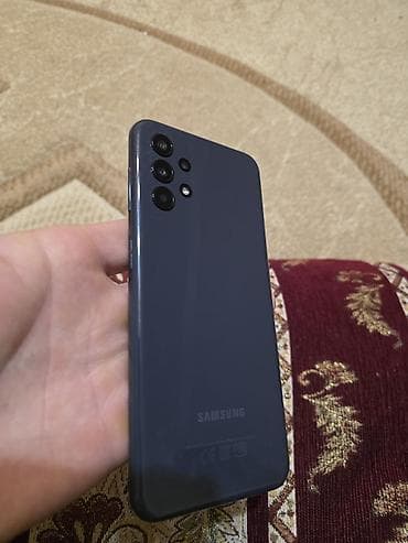 a 13 samsunq: Samsung Galaxy A13, 128 GB, rəng - Qara, Barmaq izi — 4