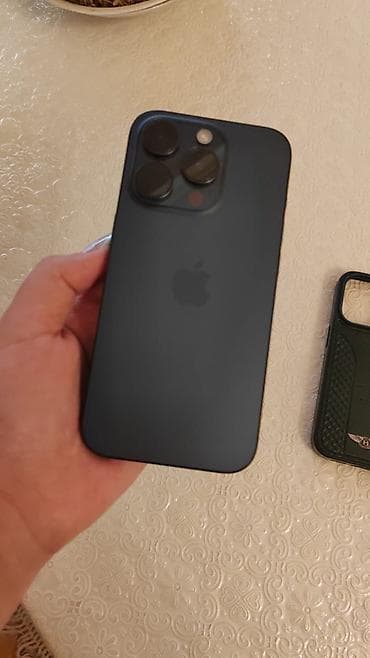 IPhone 15 Pro, 128 GB, Göy, Face ID