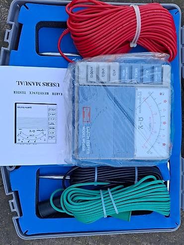 10 kva generator: Torpaq müqavimətini ölçən cihaz (Torpaqlama) — 4