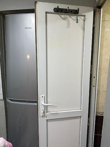 hamam vannalar: Plastik (PVC) qapı - Rəng: ağ - Material: PVC çərçivə, iki panelli — 2