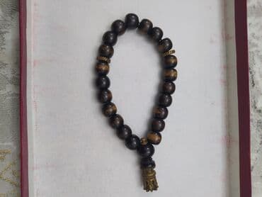 fosfor tesbeh: Ebonit təsbeh hədiyyəlik və gündəlik üçün uyğundur — 1