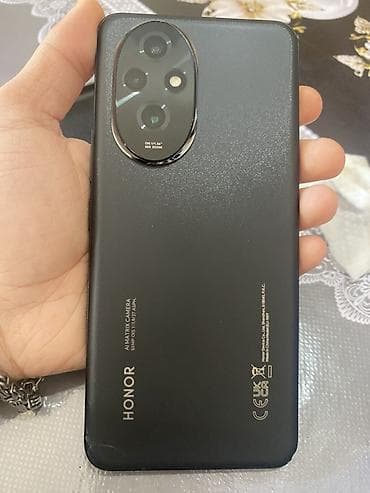 balaca tv: Honor 200 Pro, 256 GB, rəng - Qara, Barmaq izi, Simsiz şarj, İki sim kartlı — 2