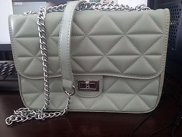 Çantalar: Qadın çiyin çantası – quilted dizayn - Material: yumşaq eko–dəri — 2