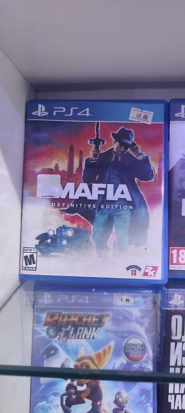Mafıa defınıtıve edıtıon Oyun diski, az işlənib. 🎮Playstation 3-4-5