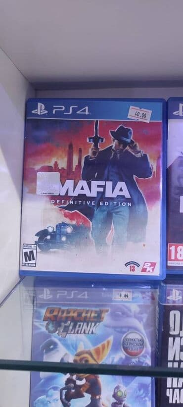 oyun rol seti: Mafıa defınıtıve edıtıon Oyun diski, az işlənib. 🎮Playstation 3-4-5 — 1