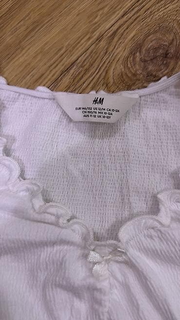 ag donlar: Köynək, Qız üçün, 10 - 12 yaş, H&M — 2