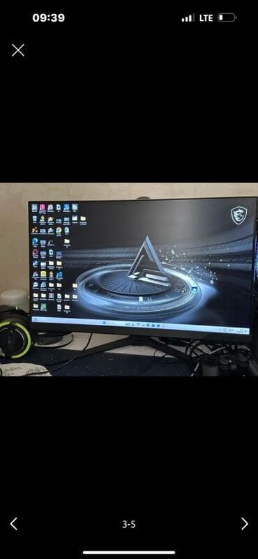 komputer pc: Samsung g3 24 inch 144hz pivot oyun monitoru heç bir problem yoxdur — 1