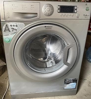 dvd satisi: Paltaryuyan maşın Hotpoint Ariston, 7 kq, Avtomat, Qurutmasız — 1