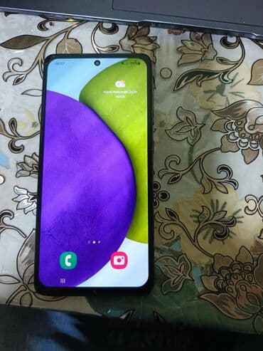 iphone 11 pro max 256 qiymeti: Samsung Galaxy A52, 128 GB, rəng - Qara, Barmaq izi, Face ID — 1