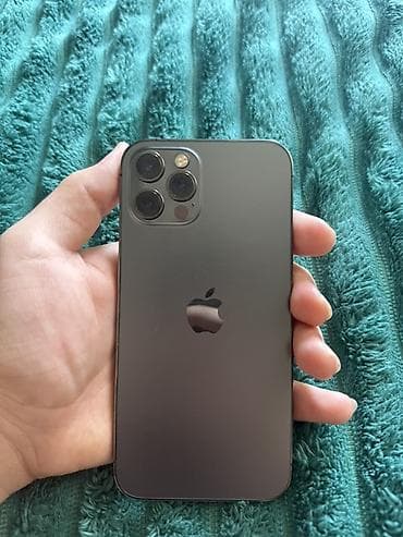 Мобильные телефоны и аксессуары: IPhone 12 Pro, Графит, Face ID — 1