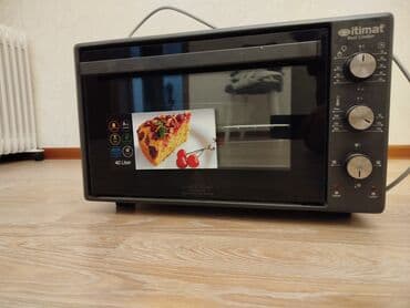 iltimat soba: Duxovka Itimat, Elektrik, rəng - Boz, Ayrıca dayanan — 1