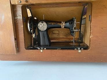 Digər kolleksiyalar: Tikiş maşını əla vəziyyətdədir.Mexaniki tikiş maşını Ayaqla ve — 9