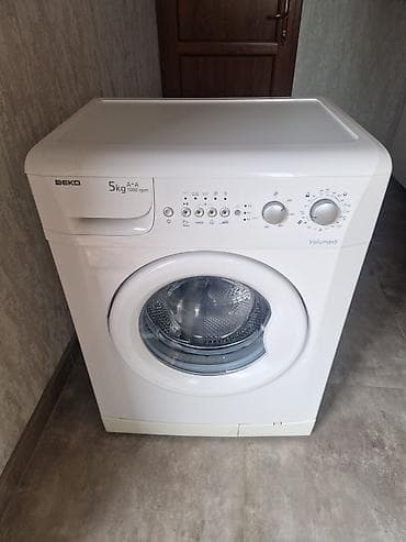 ТВ и видео: Стиральная машина Beko, 5 кг, Б/у, Автомат, Есть сушка, Нет кредита, Платная доставка — 2