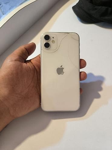 apple m1: IPhone 11, 64 GB, Qara, Face ID — 9