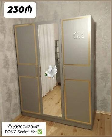 yeni mebel: Dolap üç qapılı. Yeni — 1
